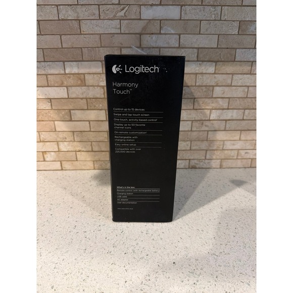 Logitech Harmony Touch Universal Remote with Color Touchscreen - Black - Picture 5 of 8
